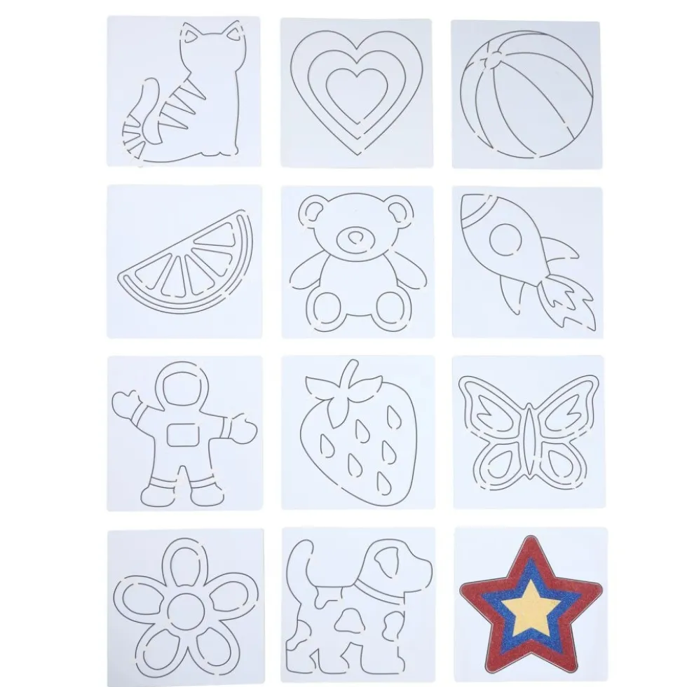 Colorations® Stick-N-Create™ Art Boards - 12 Designs