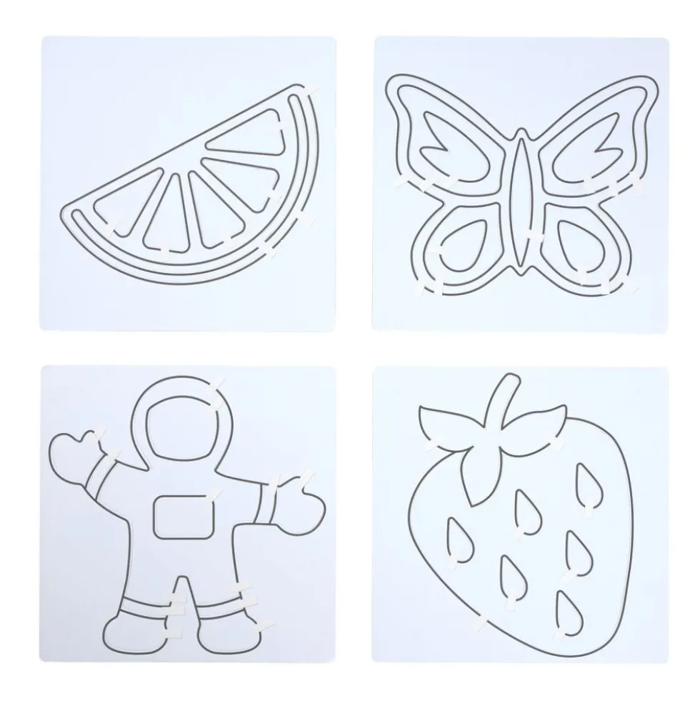 Colorations® Stick-N-Create™ Art Boards - 12 Designs