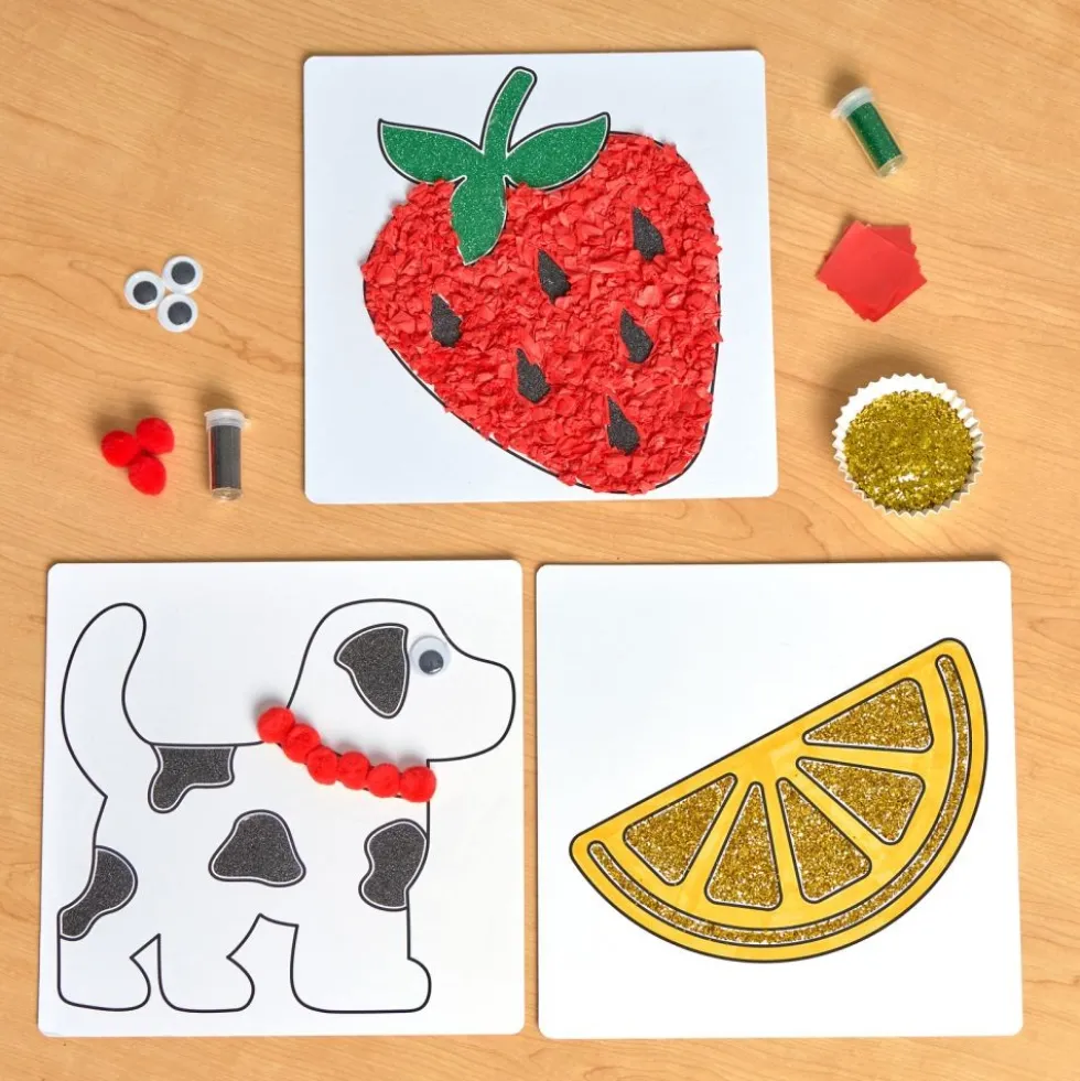 Colorations® Stick-N-Create™ Art Boards - 12 Designs