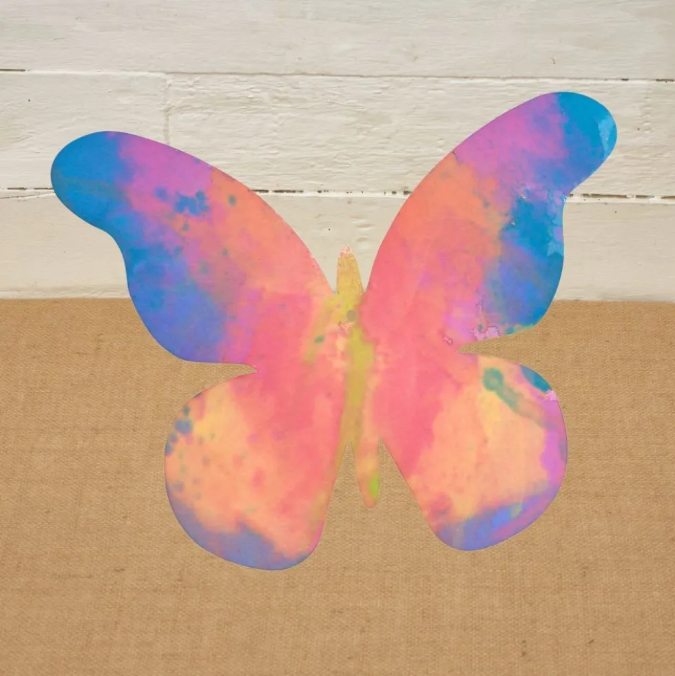 Colorations® Summer Colorful Butterfly Craft Kit - Makes 24 Crafts