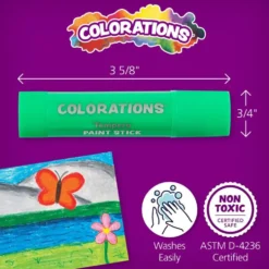 Colorations® Tempera Paint Sticks Value Pack - Set of 144