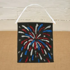 Colorations® 4th of July Fireworks Banner Craft Kit - Makes 12 Crafts
