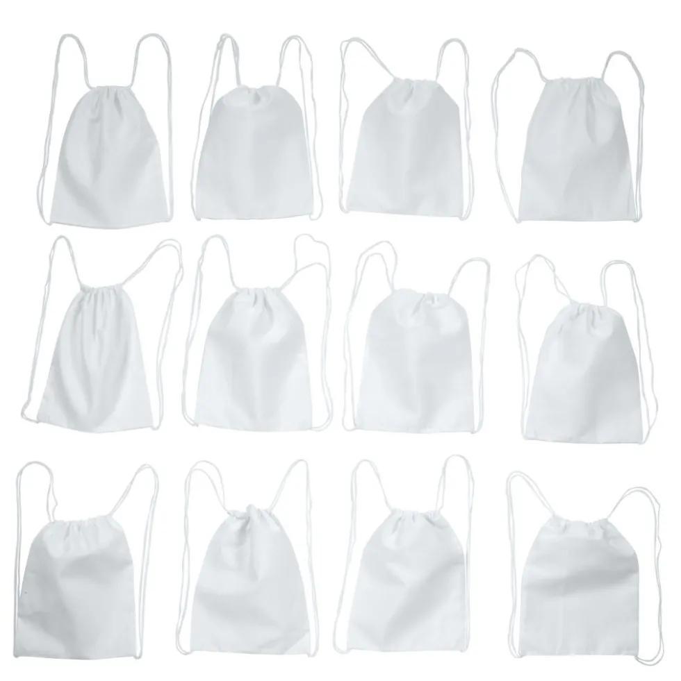 Colorations® 4th of July USA Drawstring Backpack Craft Kit - Makes 12 Crafts