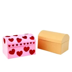 Colorations® Treasure of Hearts - A Chest Full of Kindness! Makes 12 Crafts