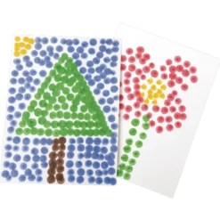 Colorations® Washable Primary Dabber Dots - Set of 8
