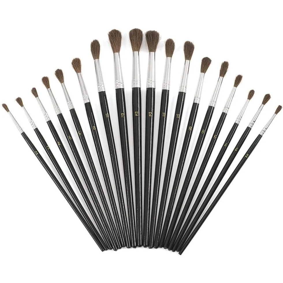 Colorations® Watercolor Brushes - Set of 18