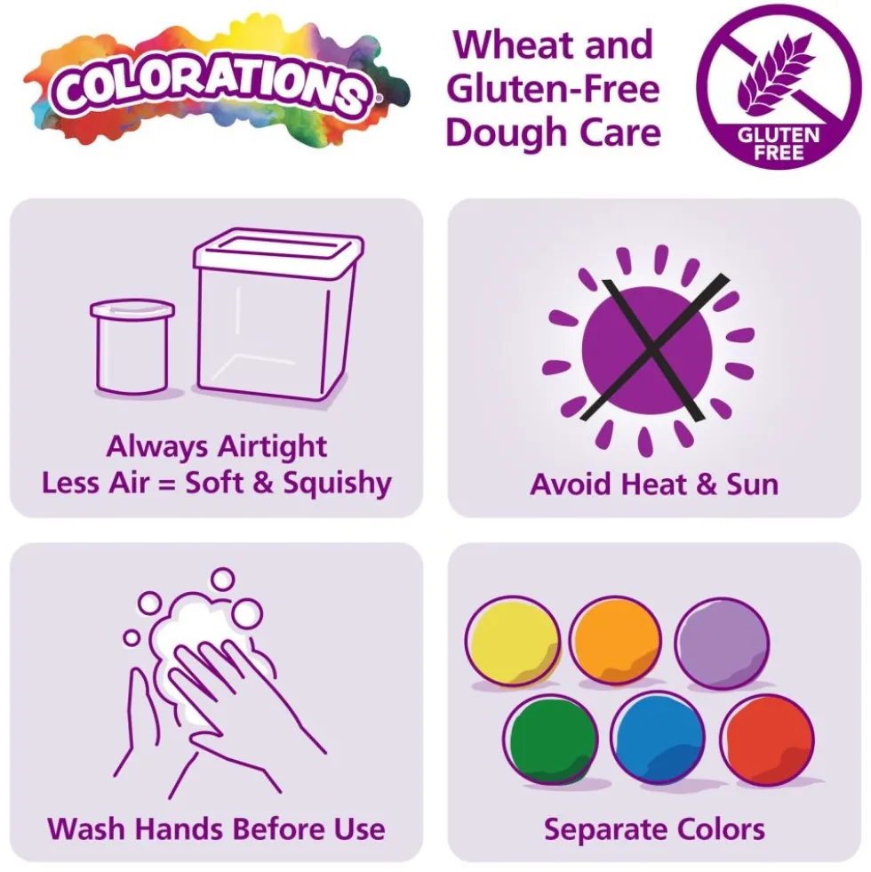Colorations® Wheat & Gluten Free Dough & Cutter Pack