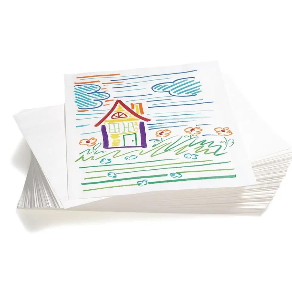 Colorations® White Sulphite Paper - 18" x 24", 50 lb.
