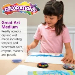 Colorations® White Sulphite Paper - 9