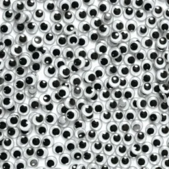 Colorations® Wiggly Eyes, Black - 1,000 Pieces