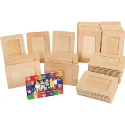 Colorations® Wooden Frame Classroom Pack - Set of 50