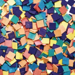 Colorations® Wood Mosaic Squares - 1,000 Pieces