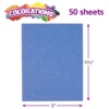 Colorations® 9" x 12" Glitter Construction Paper - 50 Sheets