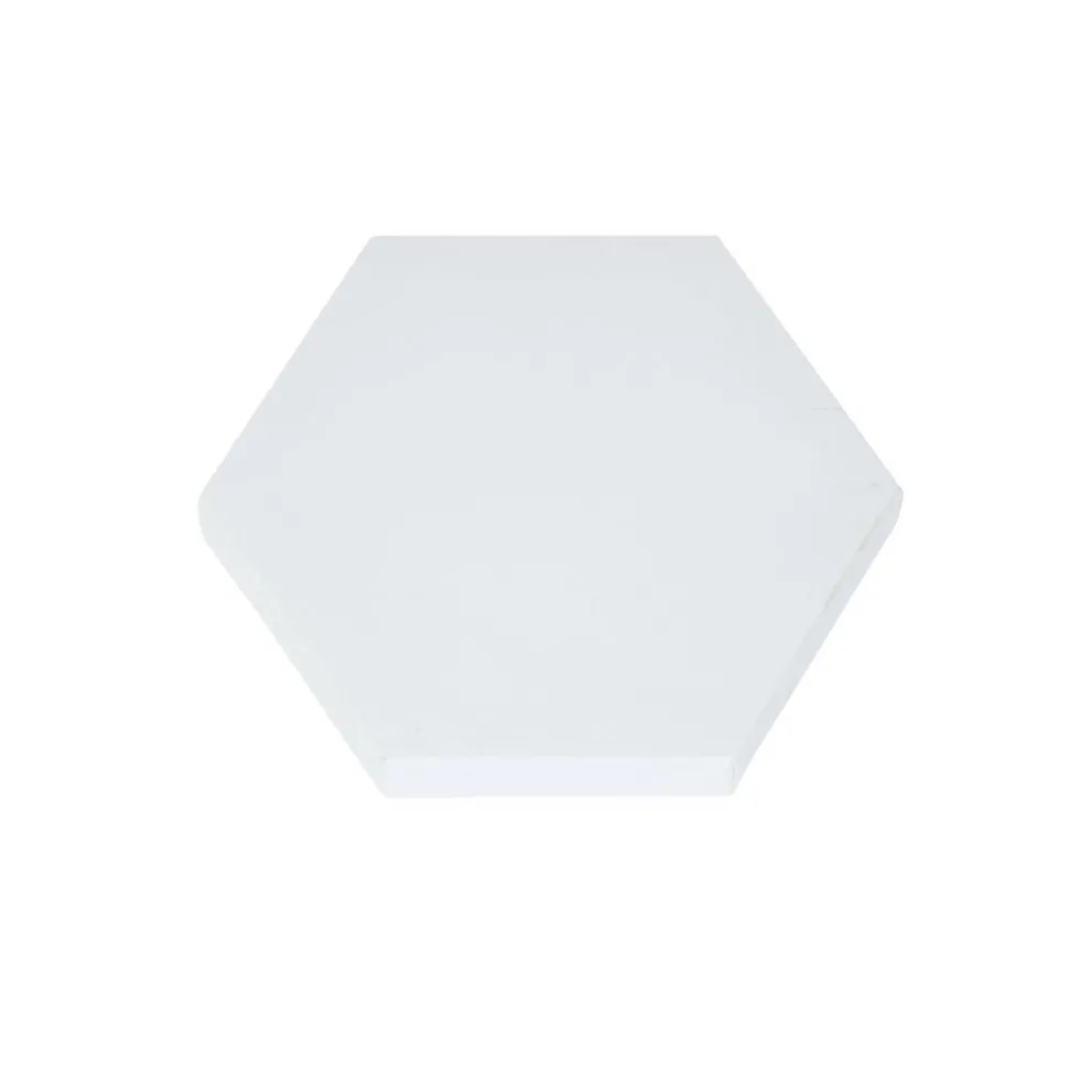 Colorations® 8" x 8" Hexagon Shaped Canvas - Set of 10