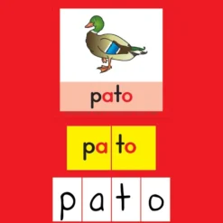 Construcción de palabras Tapetes y tarjetas (Spanish Word Building Mats And Cards) - 1 multi-item kit