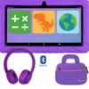 Contixo 7" Tablet, Bag, & Headphones in Purple - Set of 3