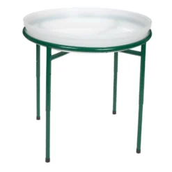 Cosy Tuff Tray with Metal Stand White