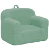 Cozee Sherpa Chair - Sage Green