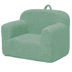 Cozee Sherpa Chair - Sage Green