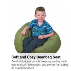 35" Cozy Woodland Beanbag - Sage