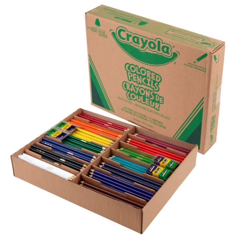 Crayola® Colored Pencils Value Pack - Set of 462