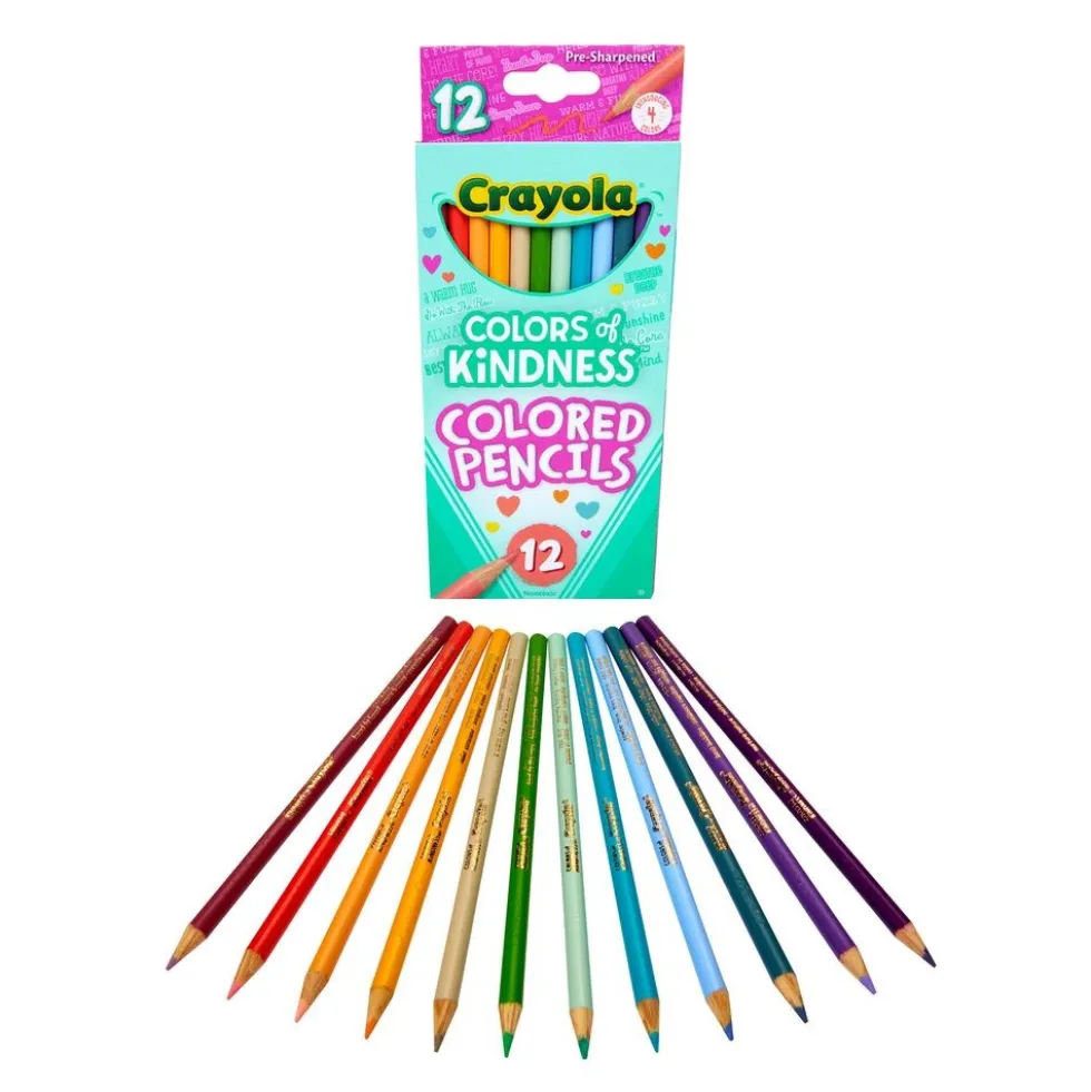 Crayola® Colors of Kindness Colored Pencils, 12 Count