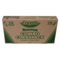 Crayola® Combination Marker and Crayon Classpack® - Set of 256