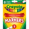 Crayola® Conical Tip Markers - Regular, Set of 8