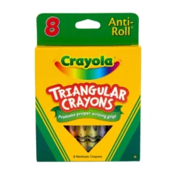 Crayola® Triangular Anti-Roll® Crayons