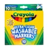 Crayola® Ultra-Clean Markers - Set of 10