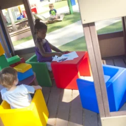 Cube Chairs 3 Pack - Bright Set