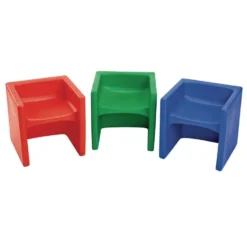Cube Chairs 3 Pack - Bright Set