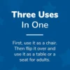Cube Chairs - Set of 4 Assorted Colors
