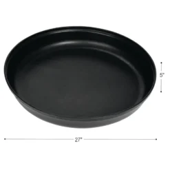 Deep Spot Tuff Tray Black