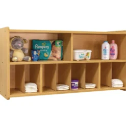 Diaper Wall Storage - Maple/Maple, Assembly Required