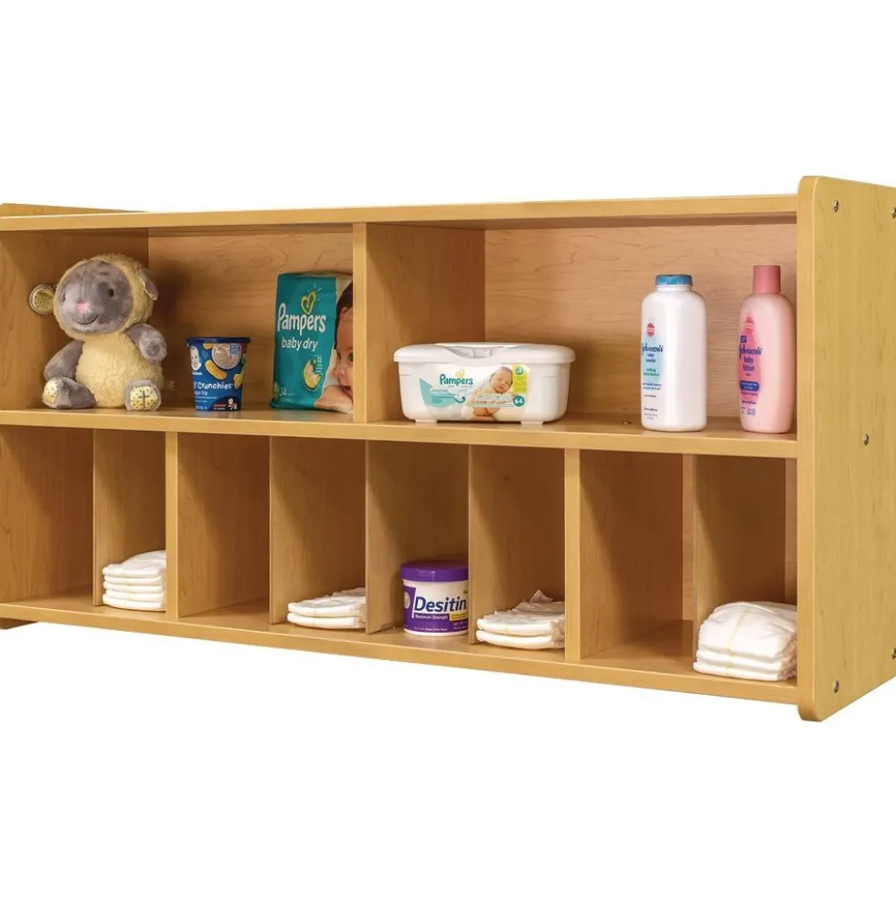 Diaper Wall Storage - Maple/Maple, Assembly Required