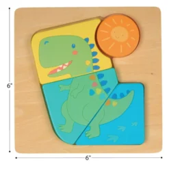 Dinosaur Puzzle - 4 pieces