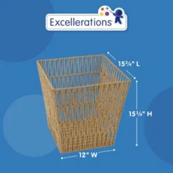 Discount School Supply® Large Paper Rope Storage Basket