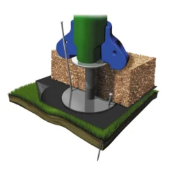 Discovery Center - Seedling w/ Roof & Ground Spikes