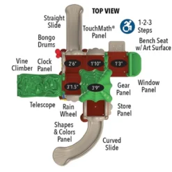Discovery Range w/ Anchor Bolts - Natural