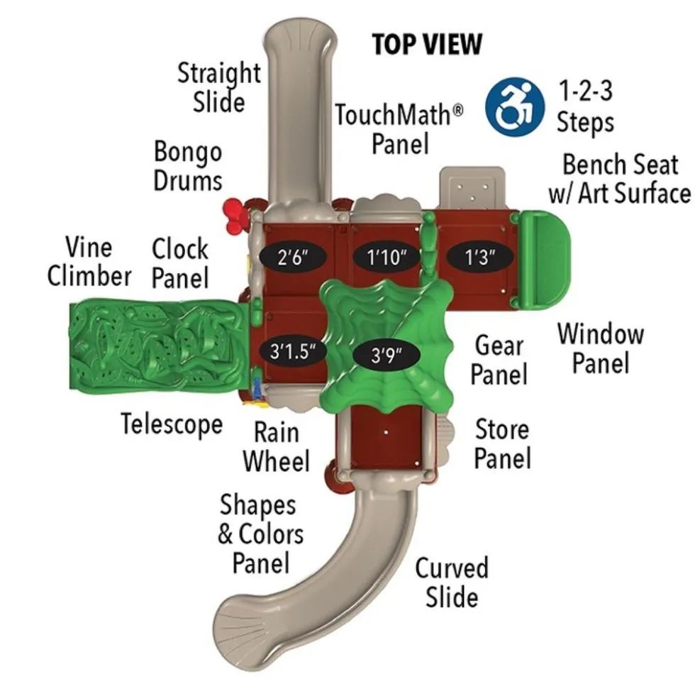 Discovery Range w/ Anchor Bolts - Natural