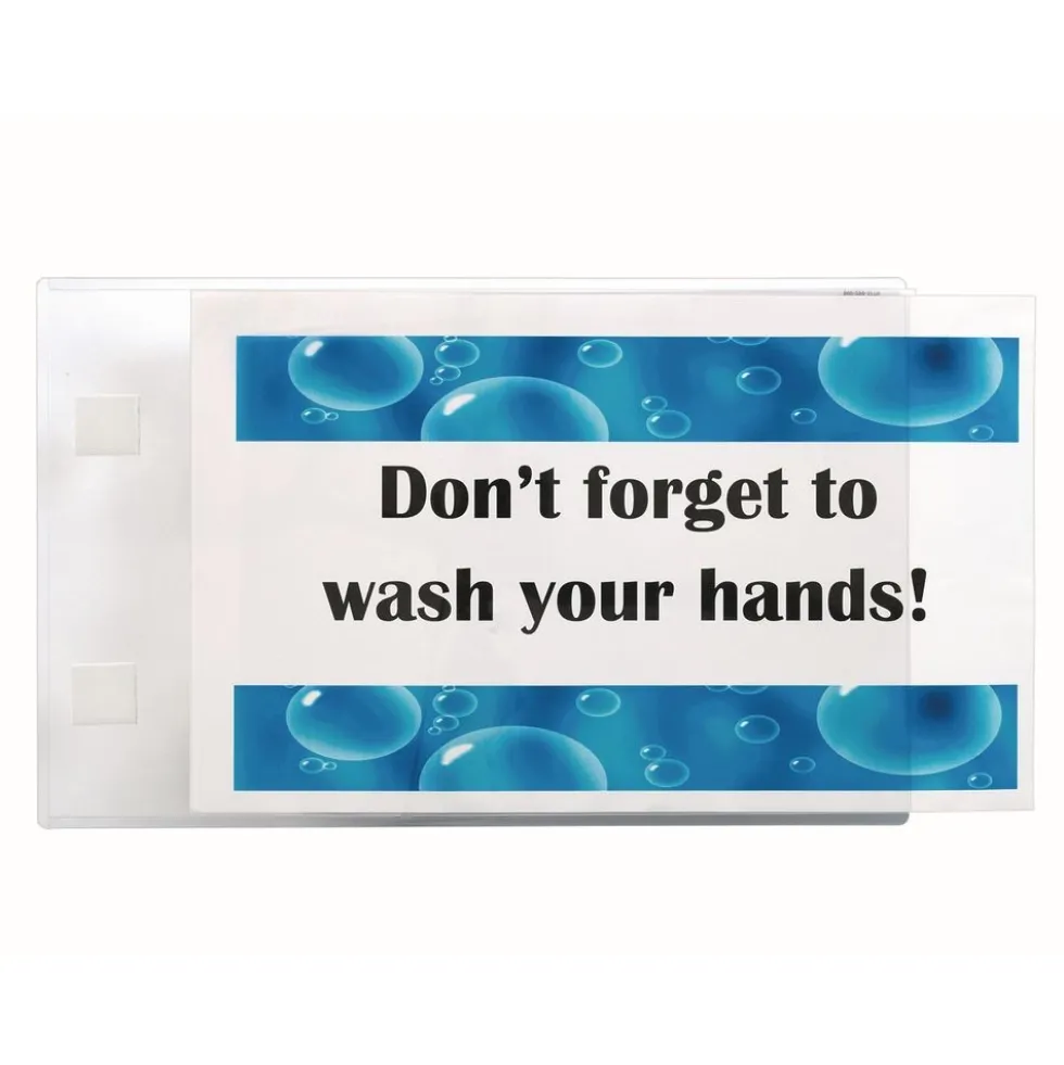 DocU-Sleeves Wall-Mount Document Display 8 x 14"