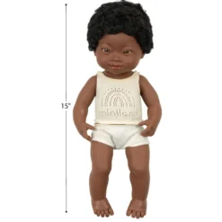Down Syndrome 15" Doll African Boy