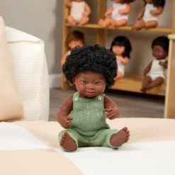 Down Syndrome 15" Doll African Girl