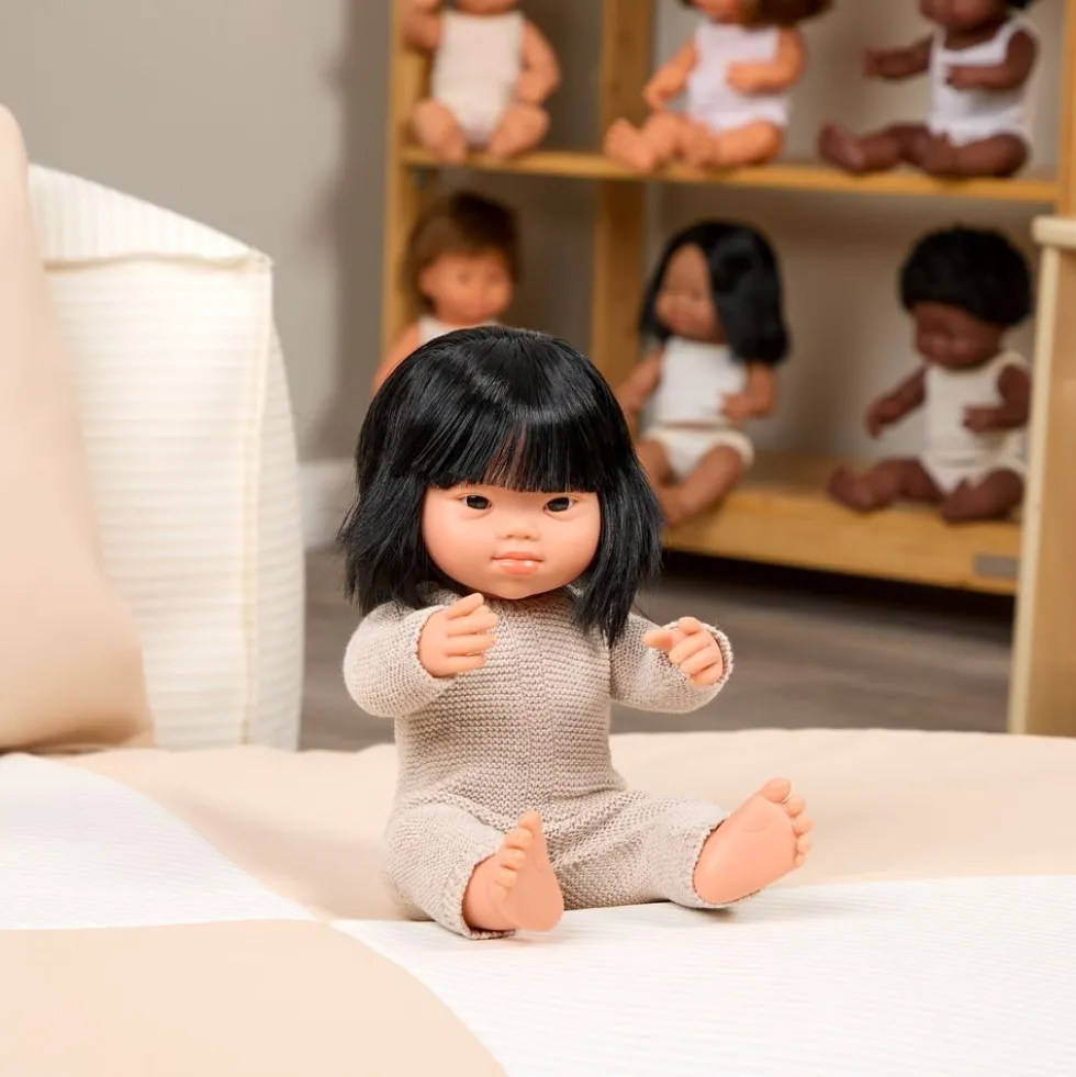 Down Syndrome 15" Doll Asian Girl