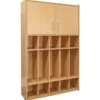 Dual Purpose Student Locker - Maple/Maple, Assembled