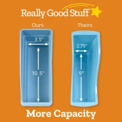Durable Book And Binder Holders - 12-Pack Rainbow