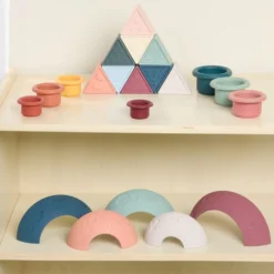 Earth Tones Silicone Set of 3 - 20 pieces