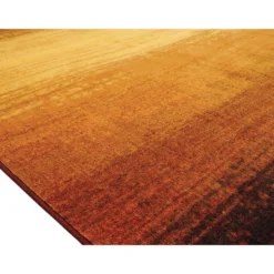 Earth Tone Stripes Carpet, Sand - 4' x 6' Rectangle