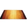 Earth Tone Stripes Carpet, Sand - 6' x 9' Rectangle
